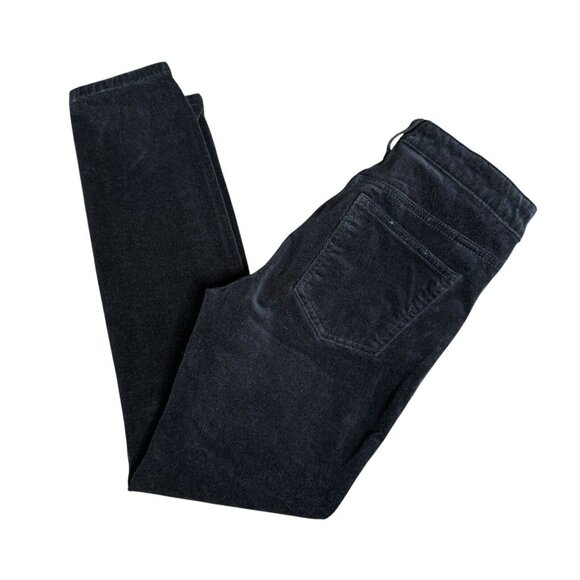 Pilcro And The Letterpress High Rise Skinny Corduroy Pants Women's Size 27 Black - Picture 11 of 12